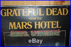 VTG Grateful Dead Concert Poster red house art Original From the Mars Hotel