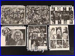 VTG Grateful Dead Jerry Garcia YEAR AT A GLANCE SETLISTS 1988-1992 PHOTOS