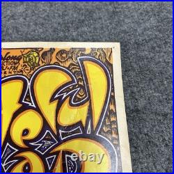 VTG Grateful Dead Manor Downs 1982 ORIGINAL Micael Priest AOR 4.159 Poster- RARE