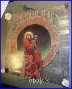 VTG Grateful Dead Original Blues for Allah Limited 70's 24x24 Inch Poster