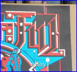 Vg+ Rick Griffen Grateful Dead Berkely Theater Fillmore Family Dog Era Poster
