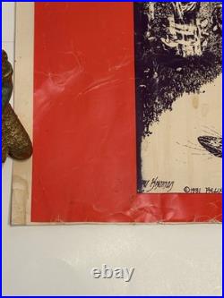 Vintage 100 Grateful Dead Songs Poster 1981 Relix Magazine Gary Krugman Rare
