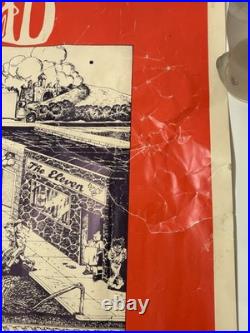 Vintage 100 Grateful Dead Songs Poster 1981 Relix Magazine Gary Krugman Rare