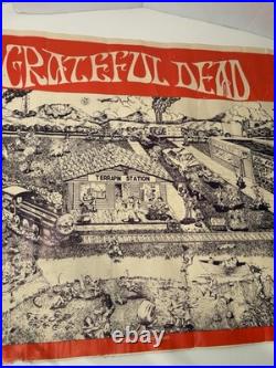 Vintage 100 Grateful Dead Songs Poster 1981 Relix Magazine Gary Krugman Rare