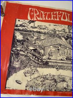 Vintage 100 Grateful Dead Songs Poster 1981 Relix Magazine Gary Krugman Rare