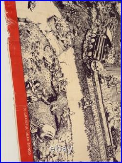 Vintage 100 Grateful Dead Songs Poster 1981 Relix Magazine Gary Krugman Rare