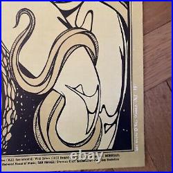 Vintage 1967 Grateful Dead Chuck Berry Fillmore BG 55 Poster Original Wes Wilson