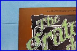 Vintage 1969 Original Grateful Dead Jr. Walker Bill Graham Concert Poster