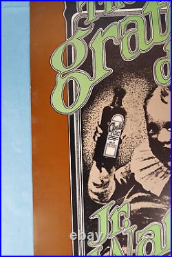 Vintage 1969 Original Grateful Dead Jr. Walker Bill Graham Concert Poster