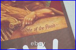 Vintage 1973 Grateful Dead Wake Of The Flood Poster By Rick Griffin Here Now