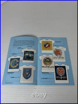 Vintage 1983 1984 Winterland Grateful Dead Merch Product Dead Art Brochure RARE