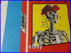 Vintage Grateful Dead Art Print-1986 Smokin'- Deadhead Brand Cigarettes-numbered