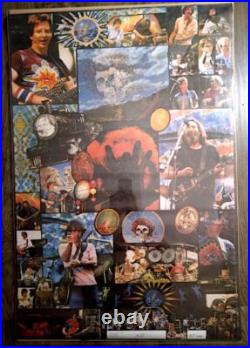 Vintage Grateful Dead Jerry Garcia Poster 24 x 35 NEW NOS AP 1500