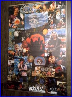 Vintage Grateful Dead Jerry Garcia Poster 24 x 35 NEW NOS AP 1500