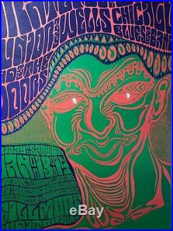Vintage Greatful Dead Rock Poster 1966