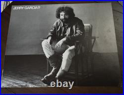 Vintage Jerry Garcia WB Promo Poster 27x21.25 Grateful Dead Rare