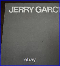 Vintage Jerry Garcia WB Promo Poster 27x21.25 Grateful Dead Rare