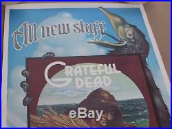 Vintage Original Grateful Dead All New Stuff Rick Griffin 1973 Poster Album