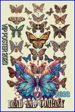 Vip Dead And Company Butterfly Poster Vip Dead And Company Butterfly Poster