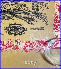 Vtg 1967 Summer of Love San Francisco J Michaelson Sparta Poster Grateful Dead
