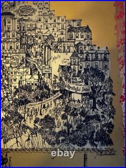 Vtg 1967 Summer of Love San Francisco J Michaelson Sparta Poster Grateful Dead