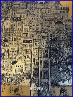 Vtg 1967 Summer of Love San Francisco J Michaelson Sparta Poster Grateful Dead