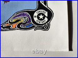 Vtg 2008 Grateful Dead Ad Poster Converse Shoes By Stanley Mouse Dead & Company
