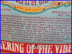 Vtg ORIGINAL Gathering of the Vibes Grateful Dead Festival Promo Poster 25x17