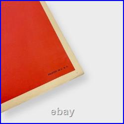 Vtg Original 60s 70s Keep On Truckin' Blacklight Poster, R Crumb Grateful Dead