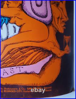 WOW! Grateful Dead Original 1969 UNCUT Lee Conklin BG 152 & BG 153 AOR Poster