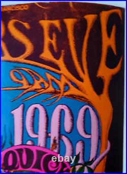 WOW! Grateful Dead Original 1969 UNCUT Lee Conklin BG 152 & BG 153 AOR Poster