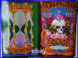 WOW! Grateful Dead Original 1969 UNCUT Lee Conklin BG 152 & BG 153 AOR Poster