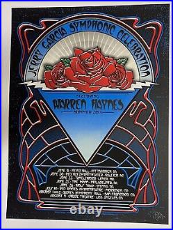 Warren Haynes Jerry Garcia Summer 2013 Original Silkscreen Concert Poster