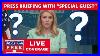 White House Press Briefing With Special Guest Live Breaking News Coverage